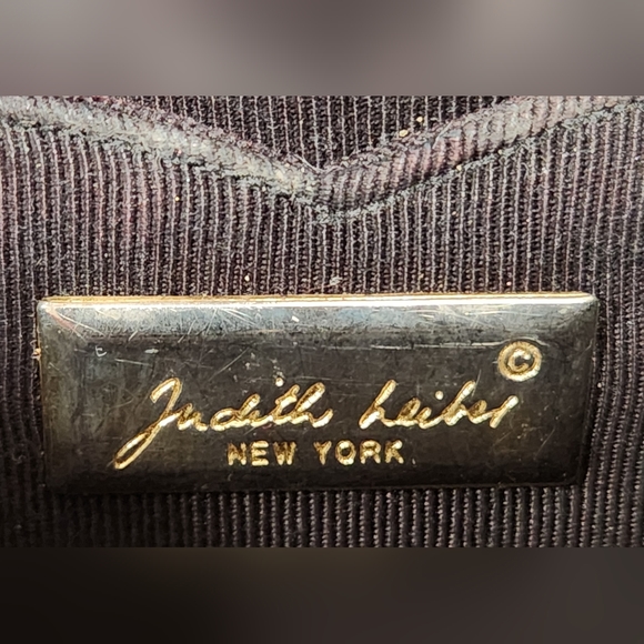 Vintage Judith Lieber Gem Stone Embellished Snakeskin Crossbody Clutch - Picture 6 of 16